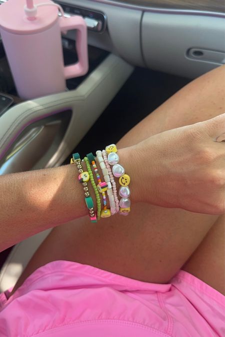 summer bracelet stack 

#LTKunder50 #LTKFind #LTKSeasonal