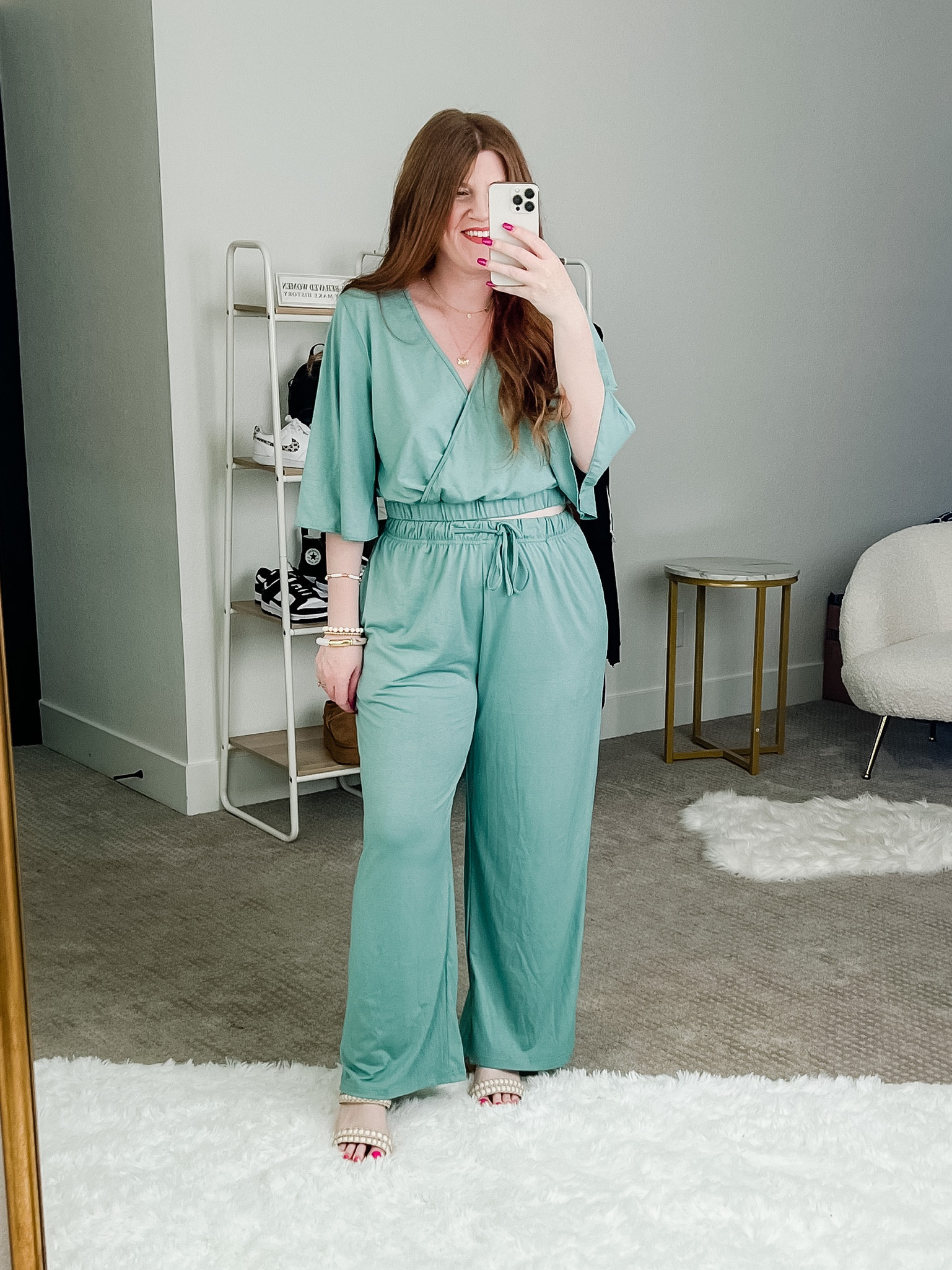 Two piece set from amazon wearing size large. Amazon vacation set. Pants set. Spring outfit. 

#LTKstyletip #LTKunder50 #LTKSeasonal