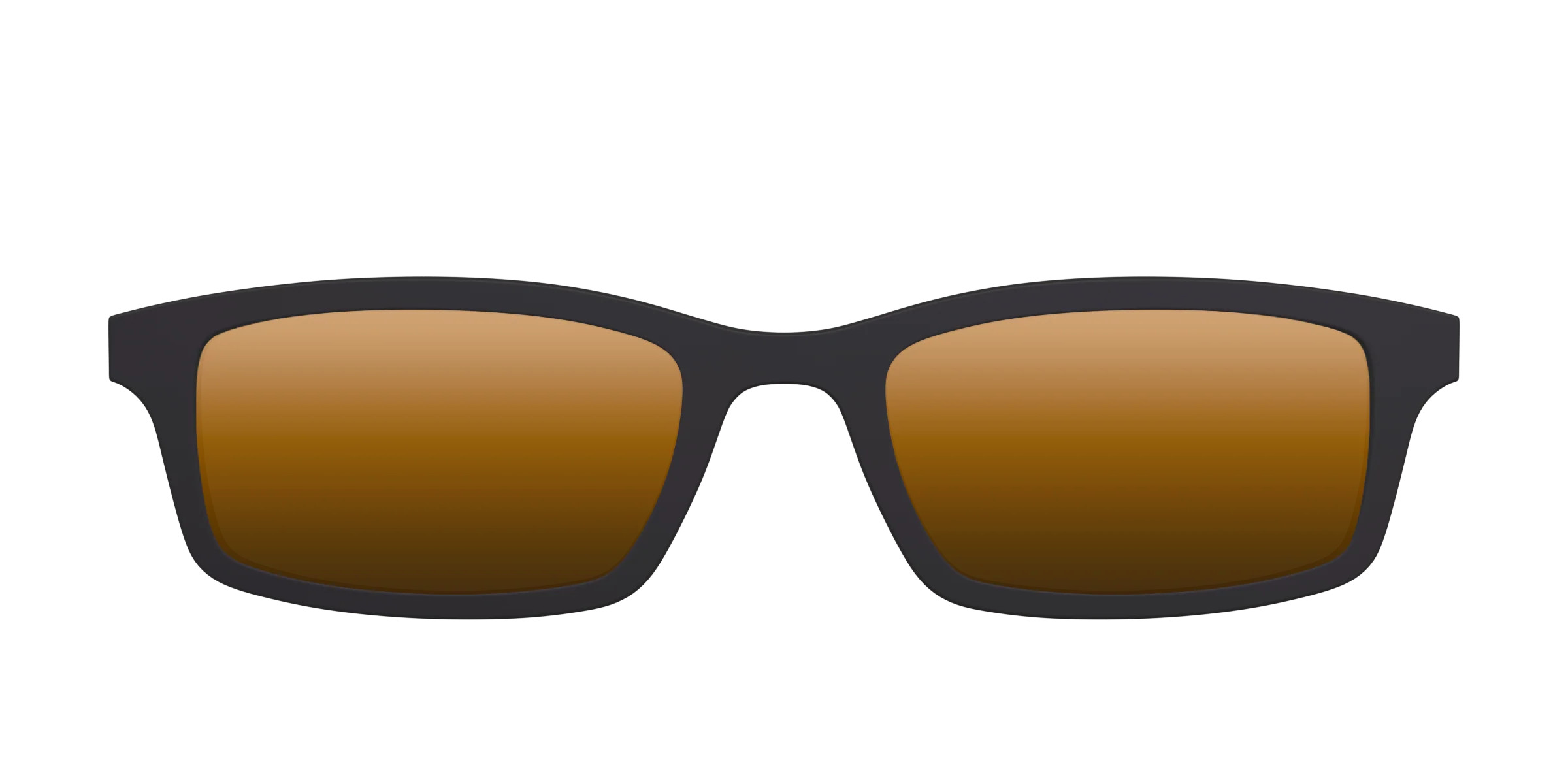 The Polarized Gold Reflective Sun Top | Pair Eyewear