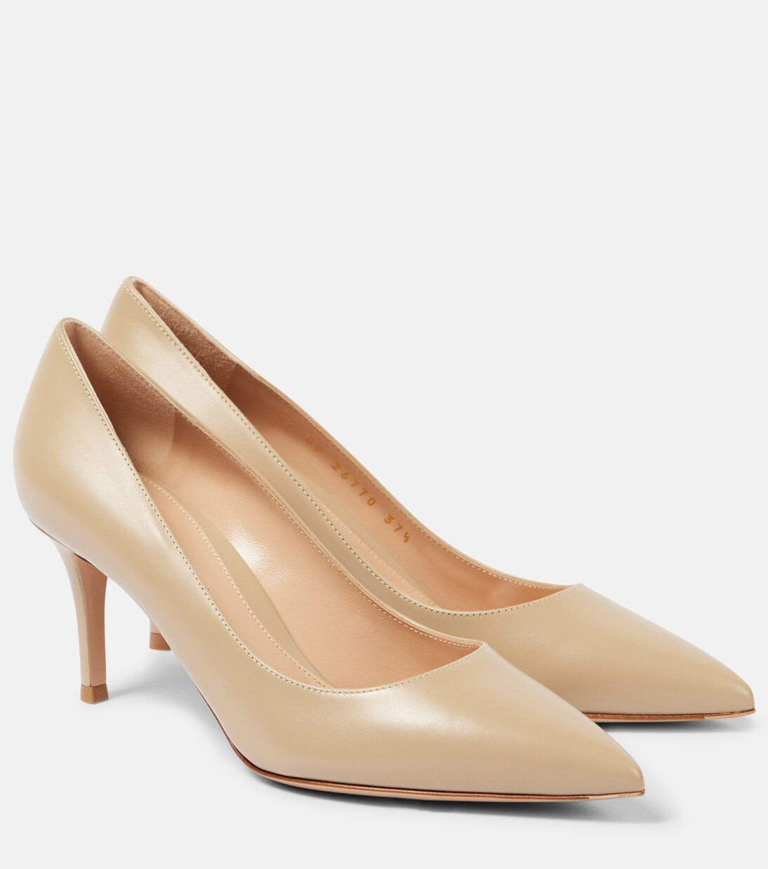 Gianvito 70 leather pumps | Mytheresa (INTL)