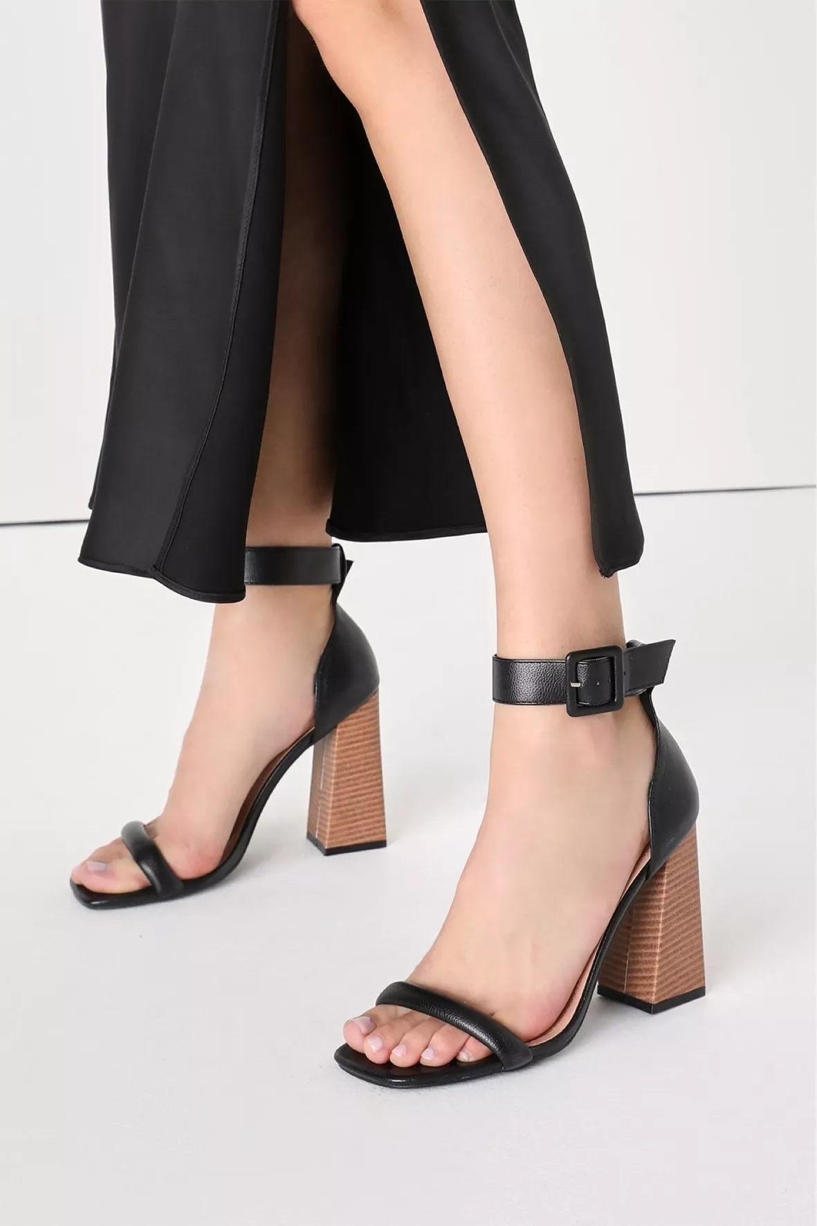 Lulus Leticiya Gold Ankle-Strap High Heel Sandal Heels