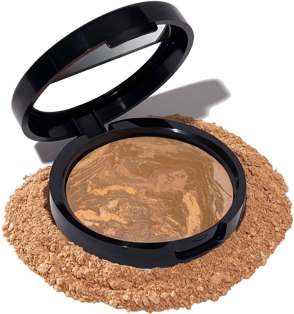 LAURA GELLER NEW YORK Award-Winning Baked Balance-n-Brighten Color Correcting Powder Foundation -... | Amazon (US)