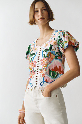 Garden of Life Blouse | Anthropologie (US)