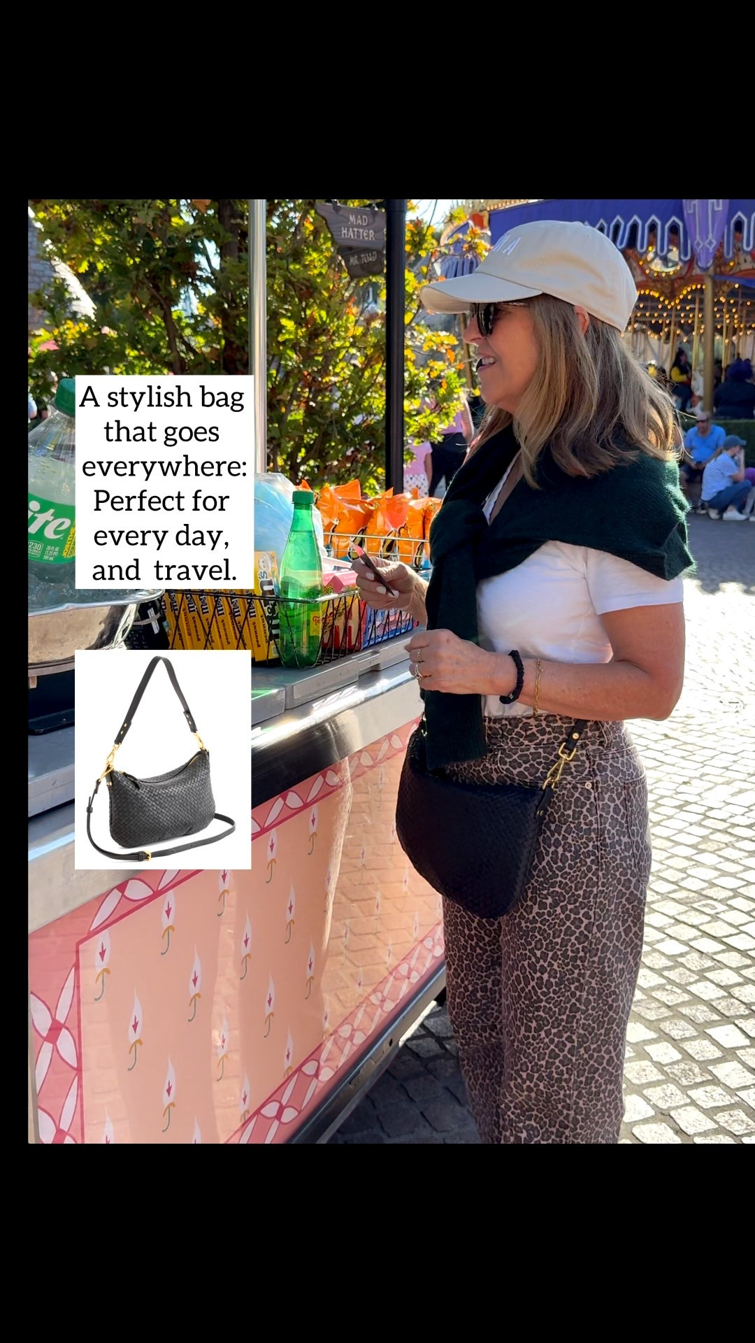 A gift idea: Quince Italian leather woven bag.  This is a great bag to wear around town and when traveling.  You can wear it as a crossbody, shoulder bag, or clutch!  

Two sizes, this is the smaller size.  Several colors, too. 

#LTKGiftGuide #LTKOver40 #LTKHoliday