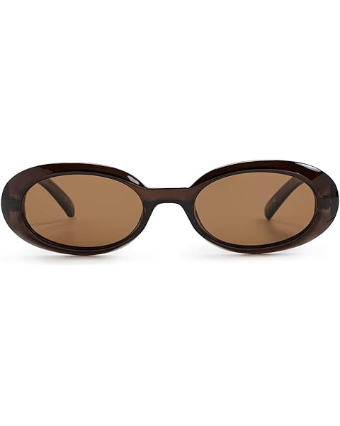 Le Specs Outta Love Sunglasses - Narrow, Oval, Unisex, Micro 90s Sleek Style | Amazon (US)