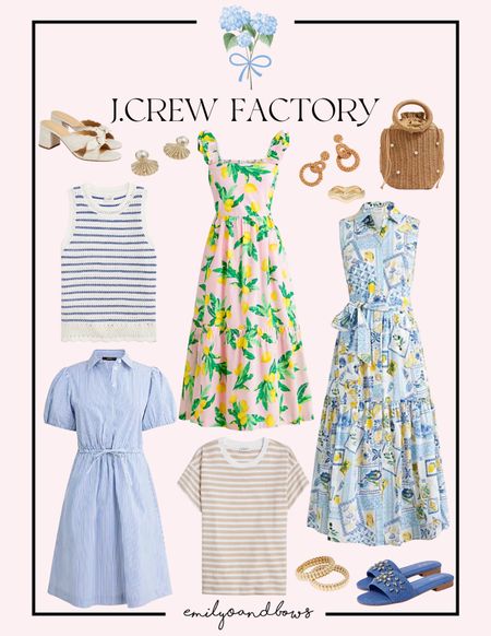 J.Crew Factory is having a great Memorial Day sale! Be sure to take advantage and pick up a few things! Rounding up a few of my favorites! 