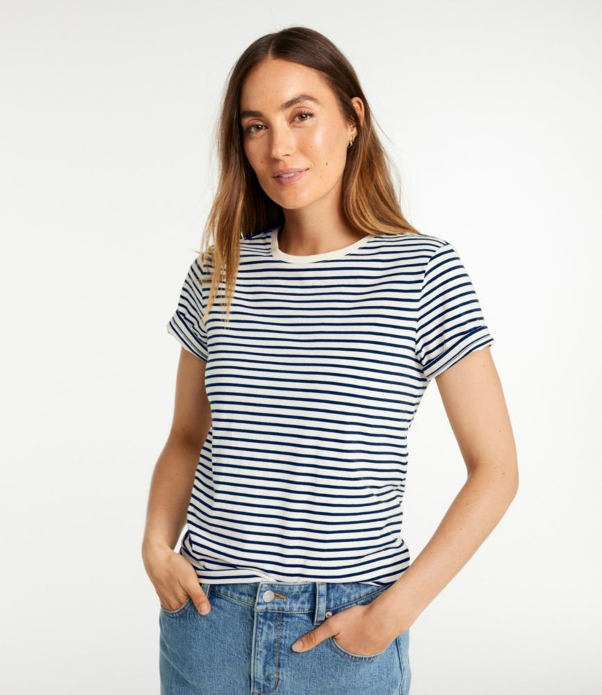Women's Signature Premium Essential Tee, Short-Sleeve Novelty | L.L. Bean