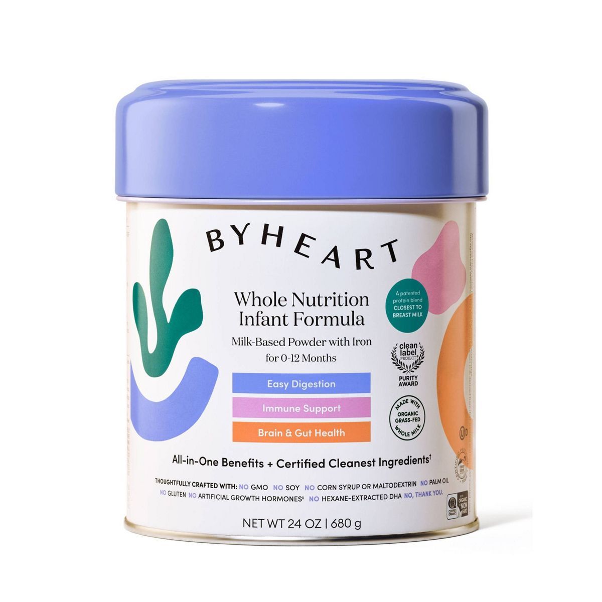 ByHeart Whole Nutrition Powder Infant Formula - 24oz | Target