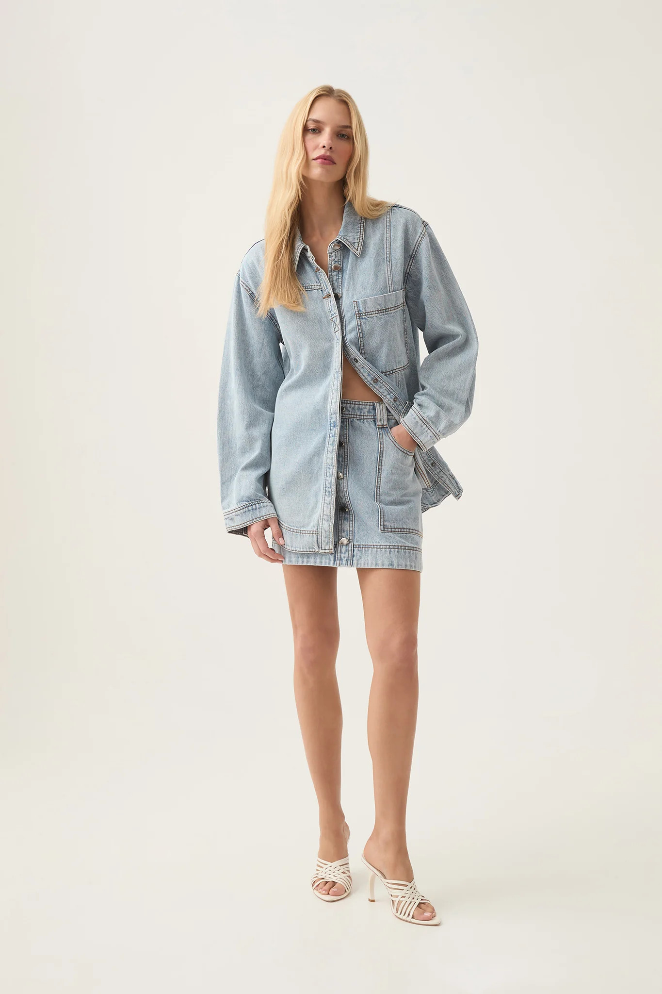 Aura Denim Shirt
  
    $325.00
    
  
      
      Buy now from $81.25 per fortnight | aje. (Australia and New Zealand)