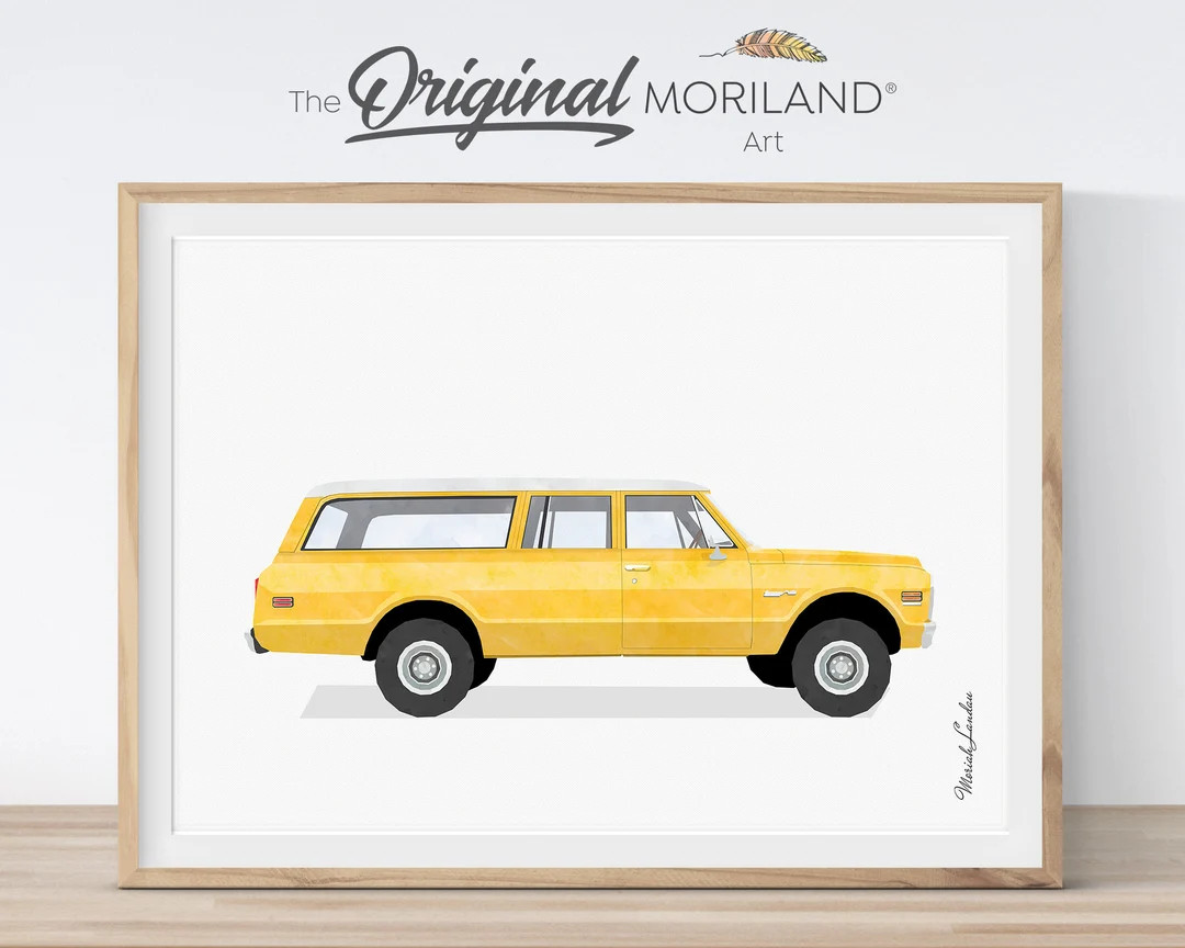 Vintage Car Print, Printable, Car Print Boys Room, Truck Print, Classic Car Prints, Transportatio... | Etsy (US)