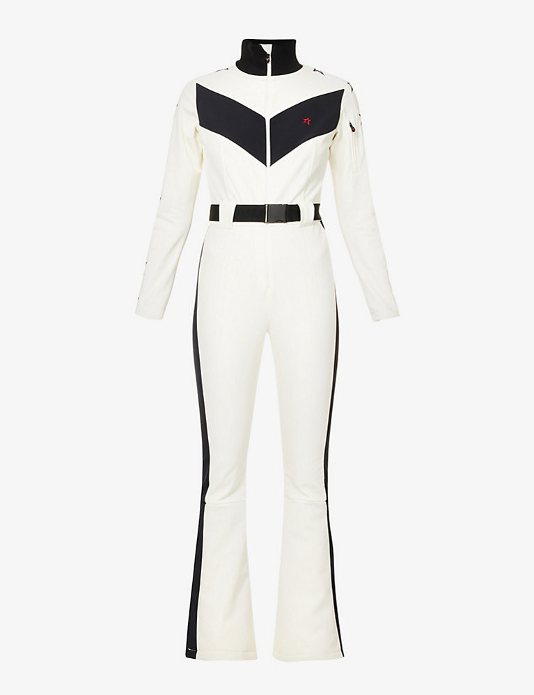 Ryder chevron-print woven ski suit | Selfridges