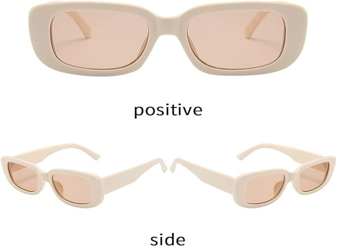 Dollger Rectangle Sunglasses for Women Men Trendy Retro Fashion Sunglasses UV 400 Protection Squa... | Amazon (US)