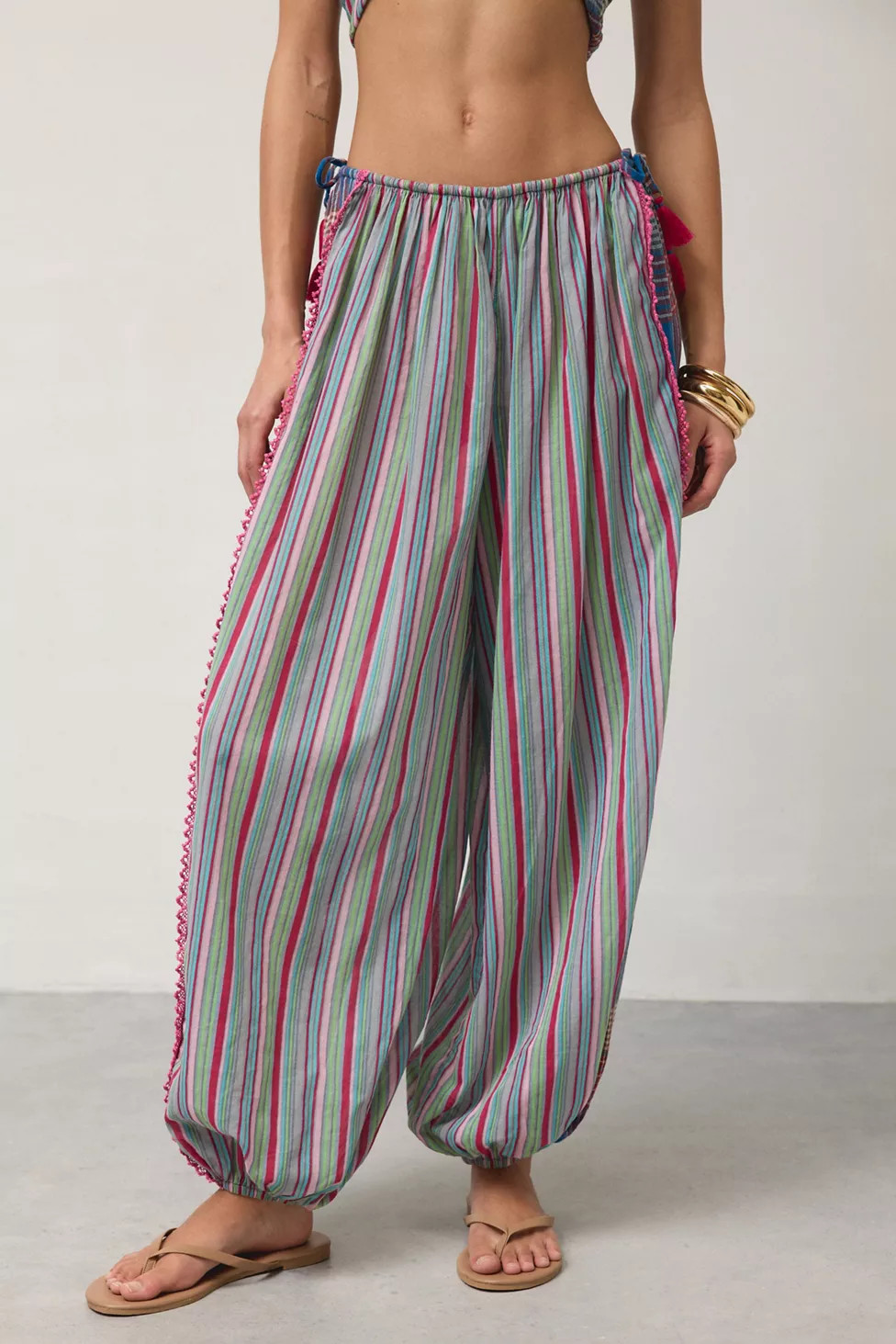 Out From Under Golden Hour Embellished Side-Tie Balloon Pant | Urban Outfitters (US and RoW)