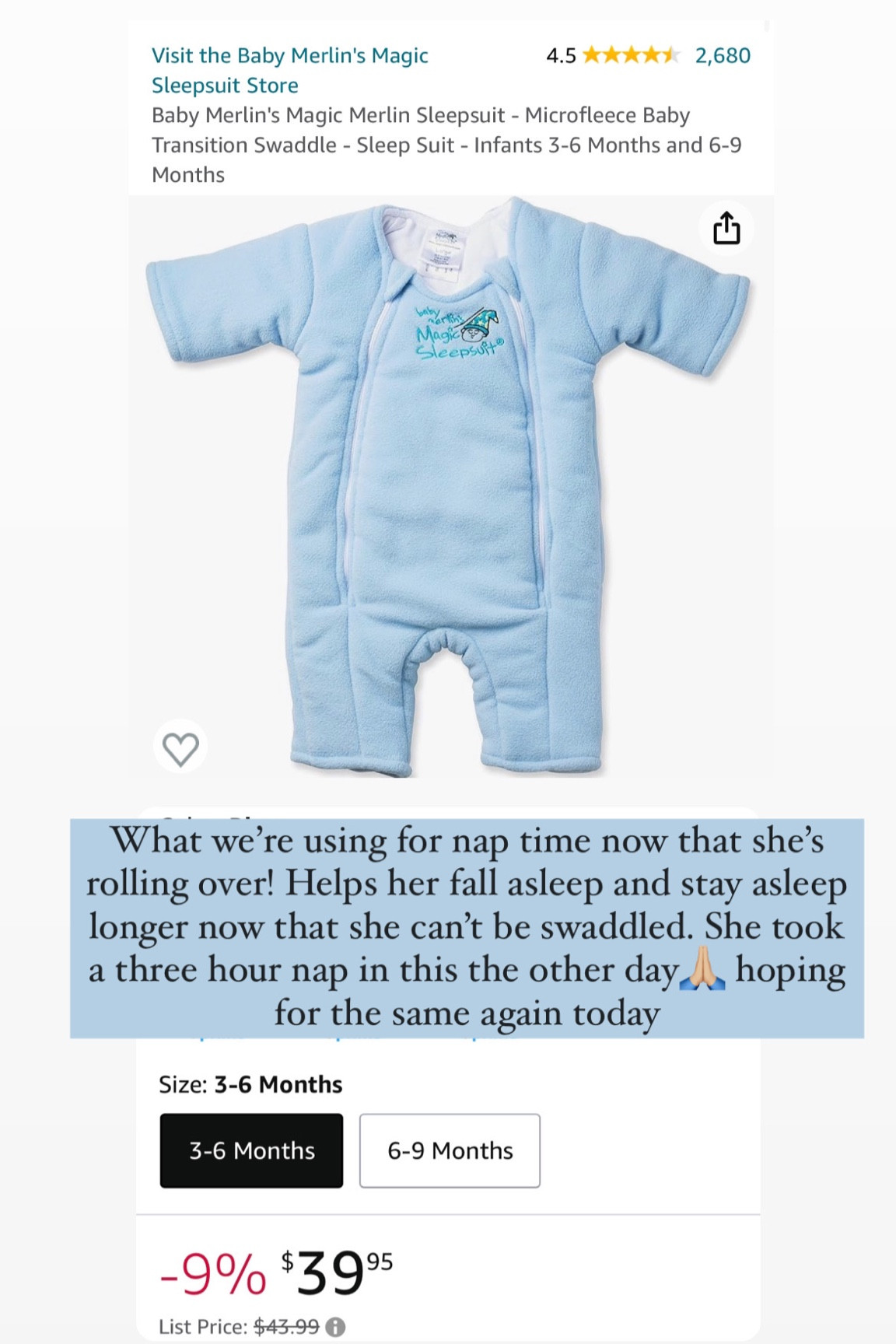 Magic Melrins keep sack on sale today ✨

#LTKfamily #LTKbaby #LTKsalealert