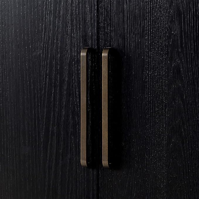 Maven Lane Uma Contemporary Wooden Cabinet in Refined Black Finish | Amazon (US)