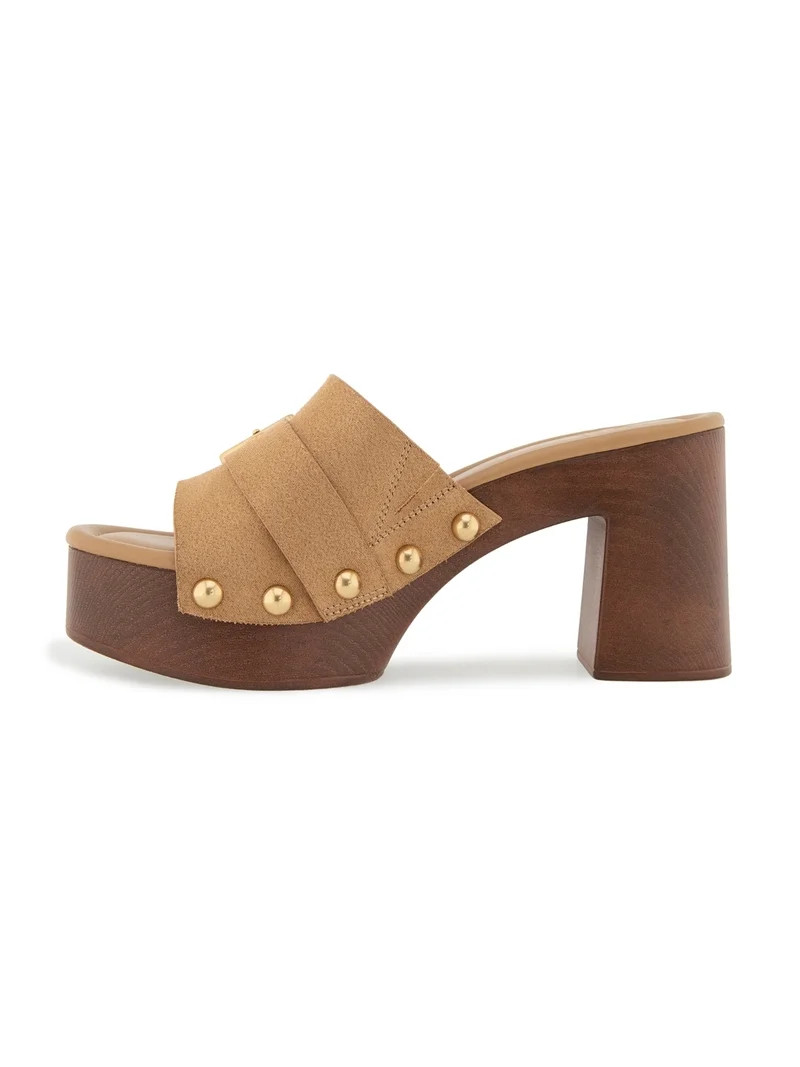 RM Rebecca Minkoff Women's Jade Studded Heeled Clog | Walmart (US)