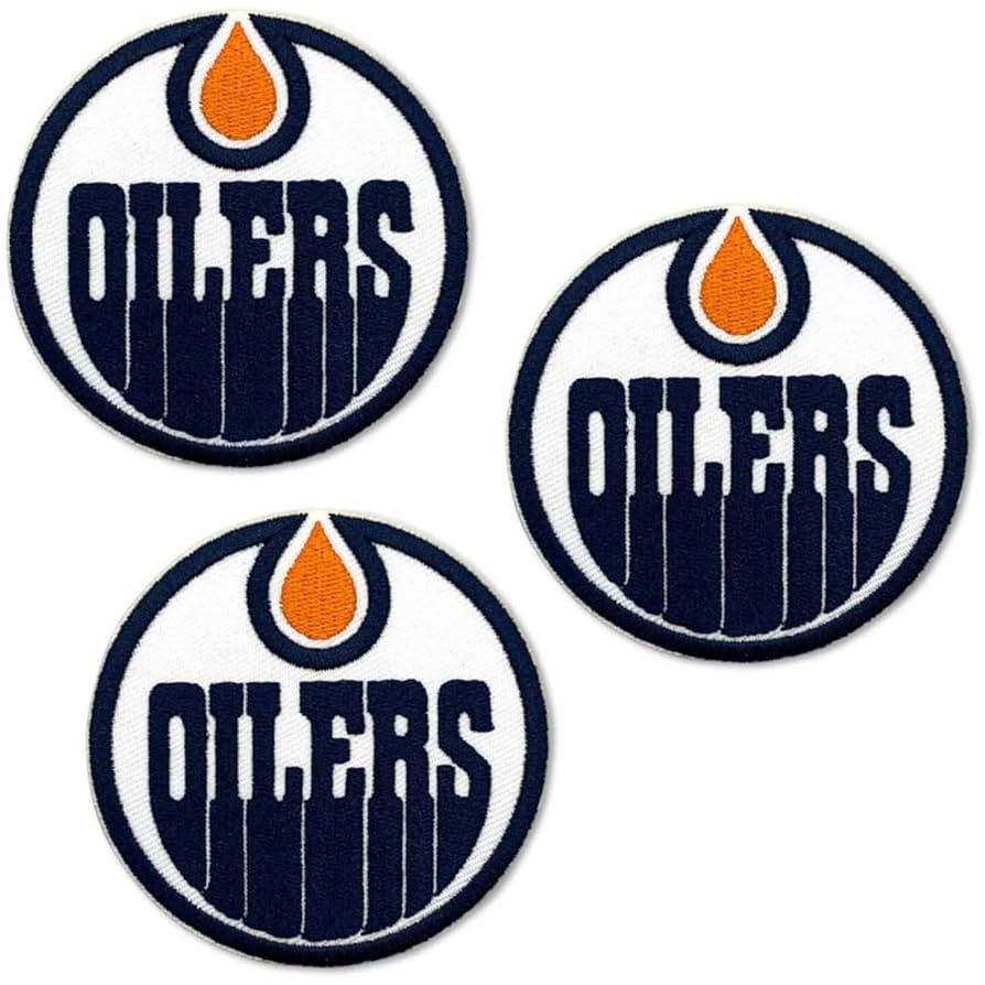 3 Pcs Oilers Embroidered Patches for Clothing, Sew-On or Iron-On Badge, Canadian Hockey Team Logo... | Amazon (CA)