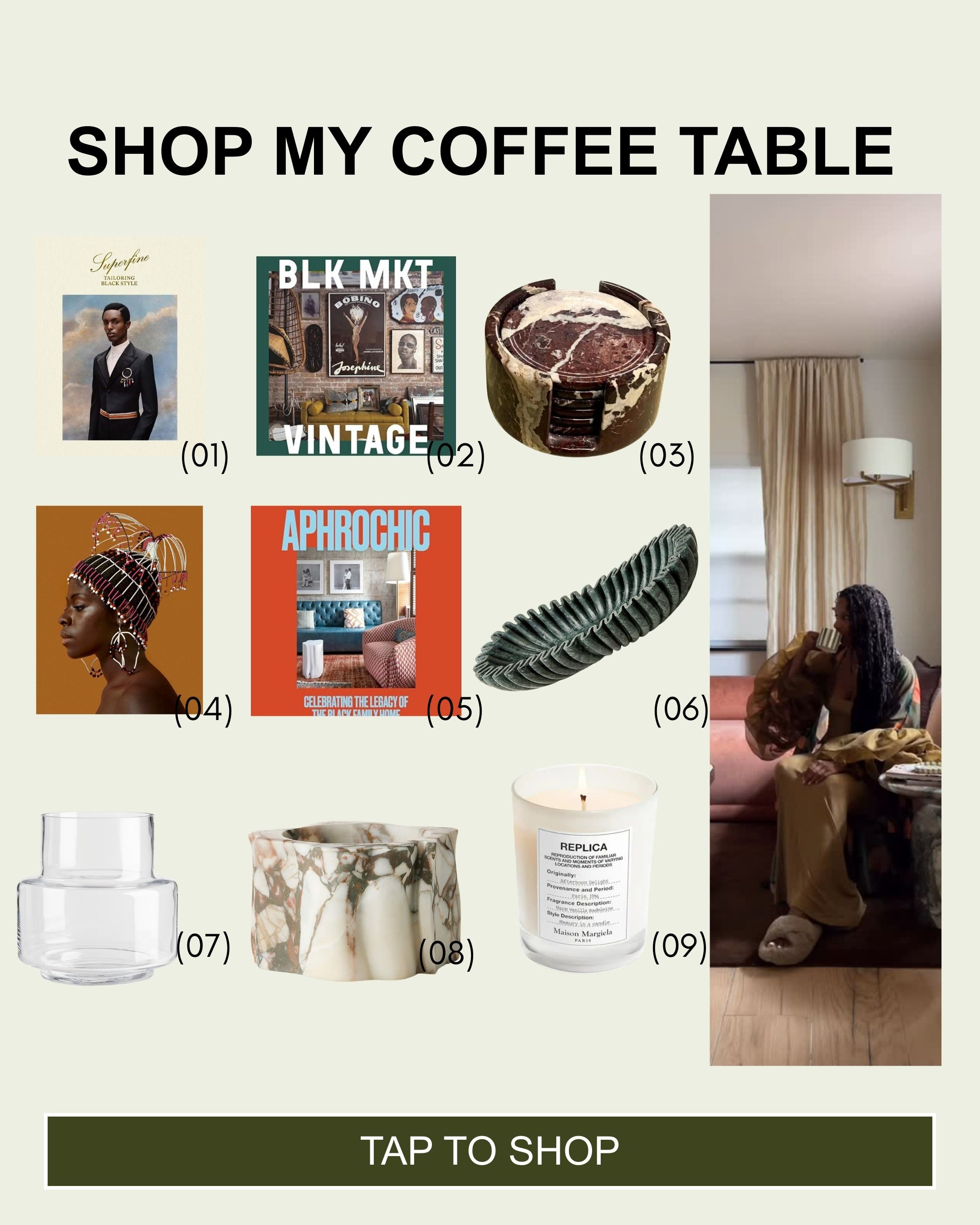 Shop my Coffee Table Favorites 

 