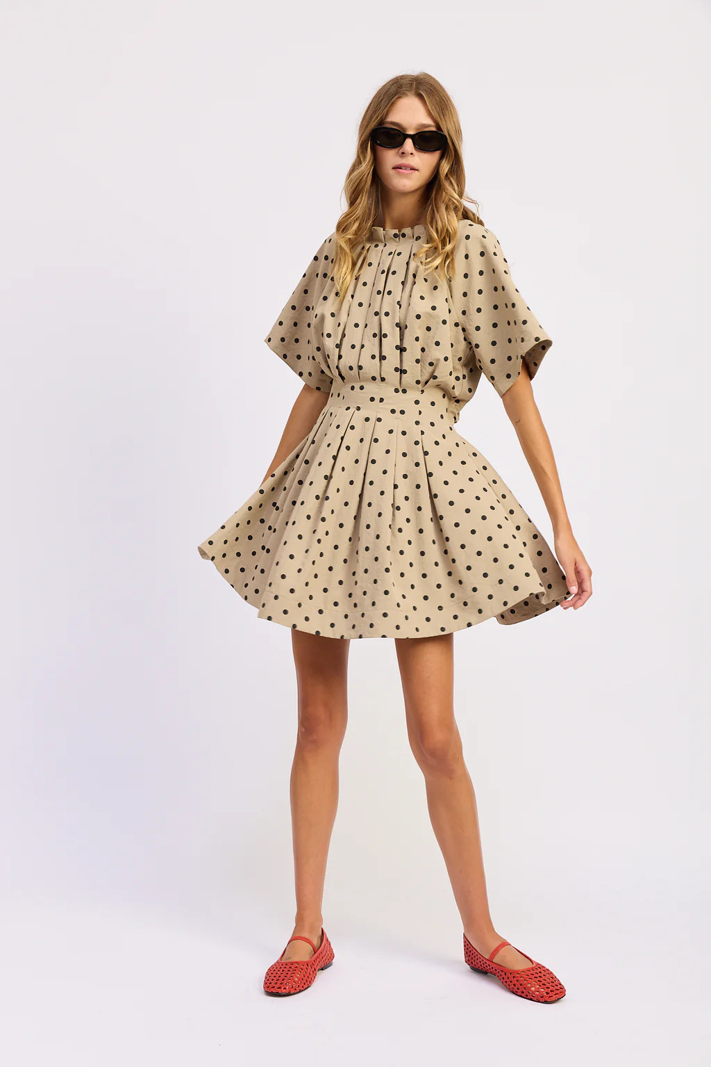The Hadley Polka Dot Mini Dress | Ardire Collection