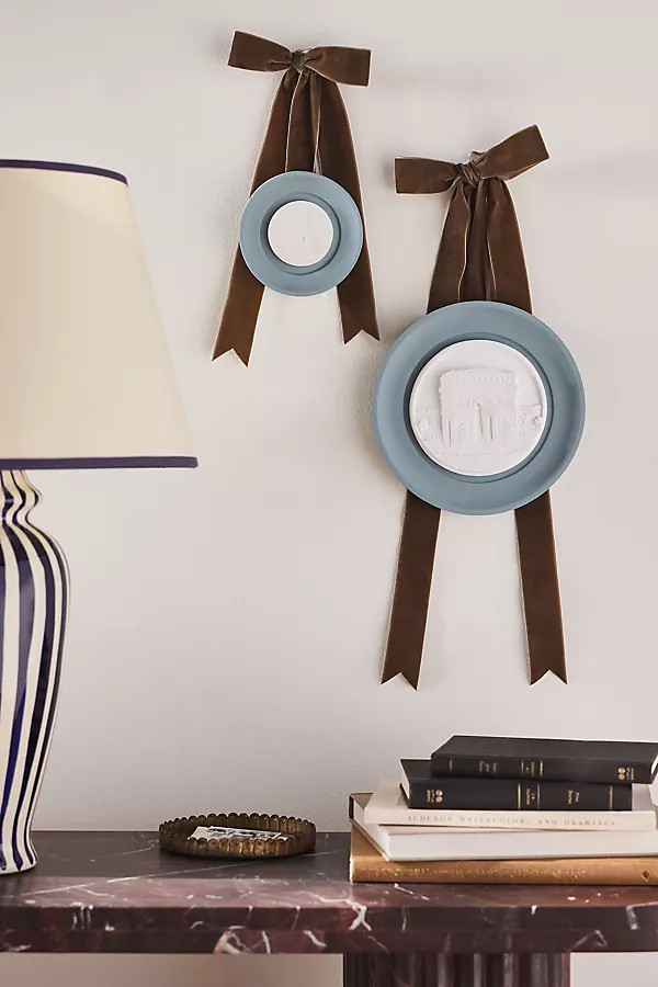 Blue Plaster of Paris Wall Charm | Anthropologie (US)
