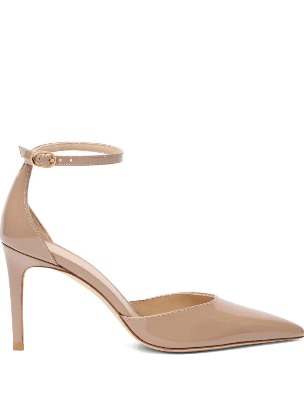 Stuart Weitzman 85mm Stuart Power Pumps | Neutrals | FARFETCH UK | Farfetch Global