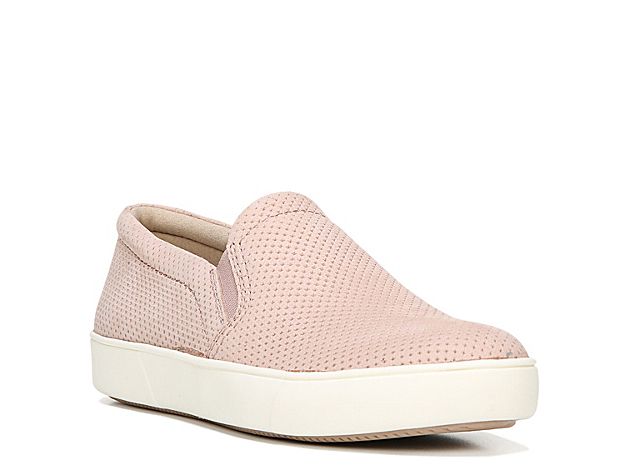 Naturalizer Marianne Slip-On Sneaker - Women's - Blush Perforated Suede | DSW
