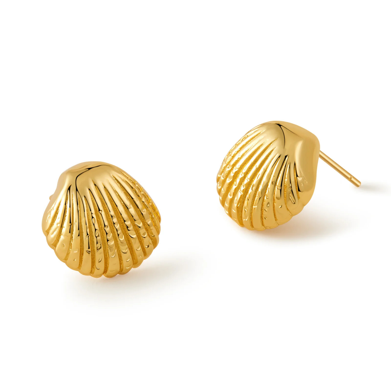 SeashellStud Earrings | Suihe Jewelry