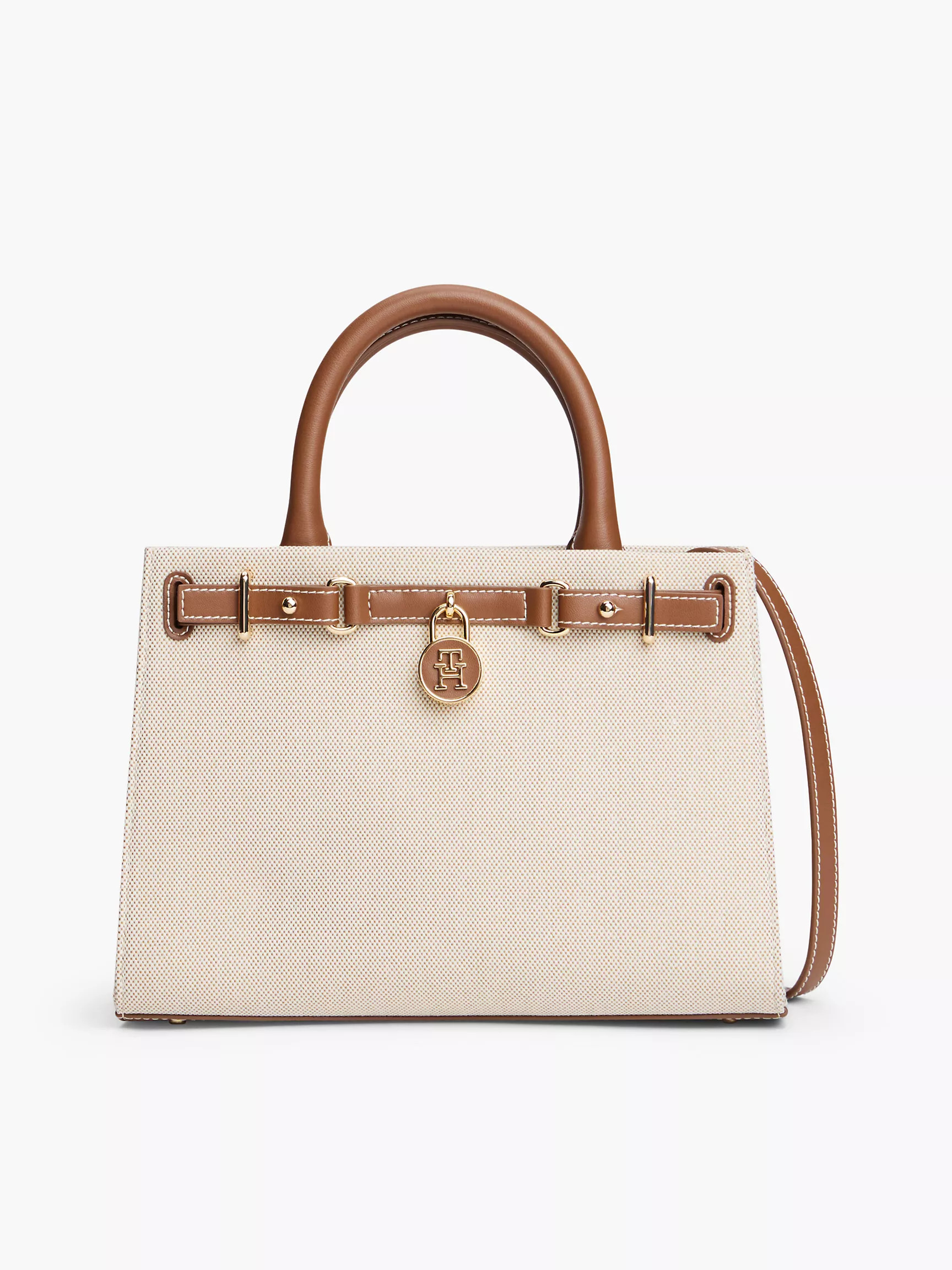 Textured Canvas Mini Tote Bag | Tommy Hilfiger | Tommy Hilfiger (US)