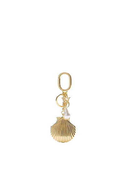 Shell Bag Charm Keychain, Gold, One Size - Women's Small Accessories - Victoria's Secret | Victoria's Secret (US / CA )