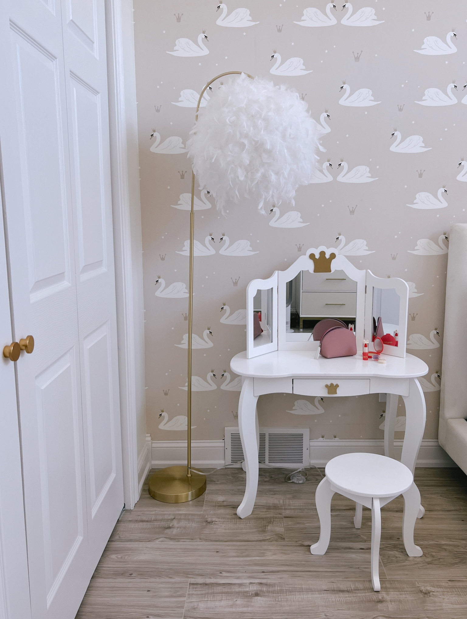 toddler room makeover • perfect little vanity that also comes in pink

#LTKhome #LTKkids