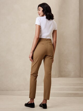 High-Rise Sloan Full-Length Pant | Banana Republic Factory