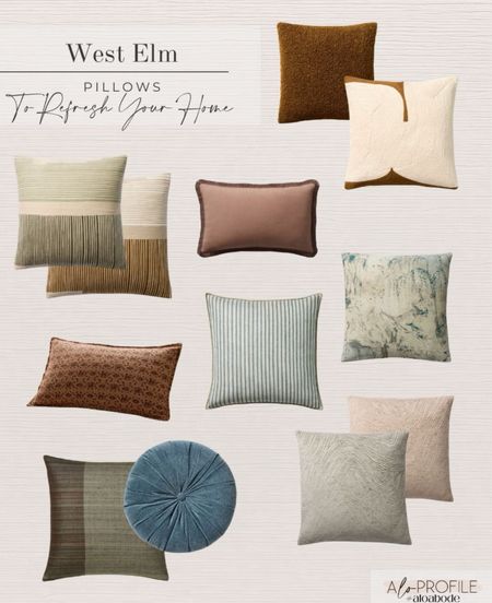 Pillow updates for your living room or bedroom to refresh your space. 




#LTKStyleTip #LTKHome