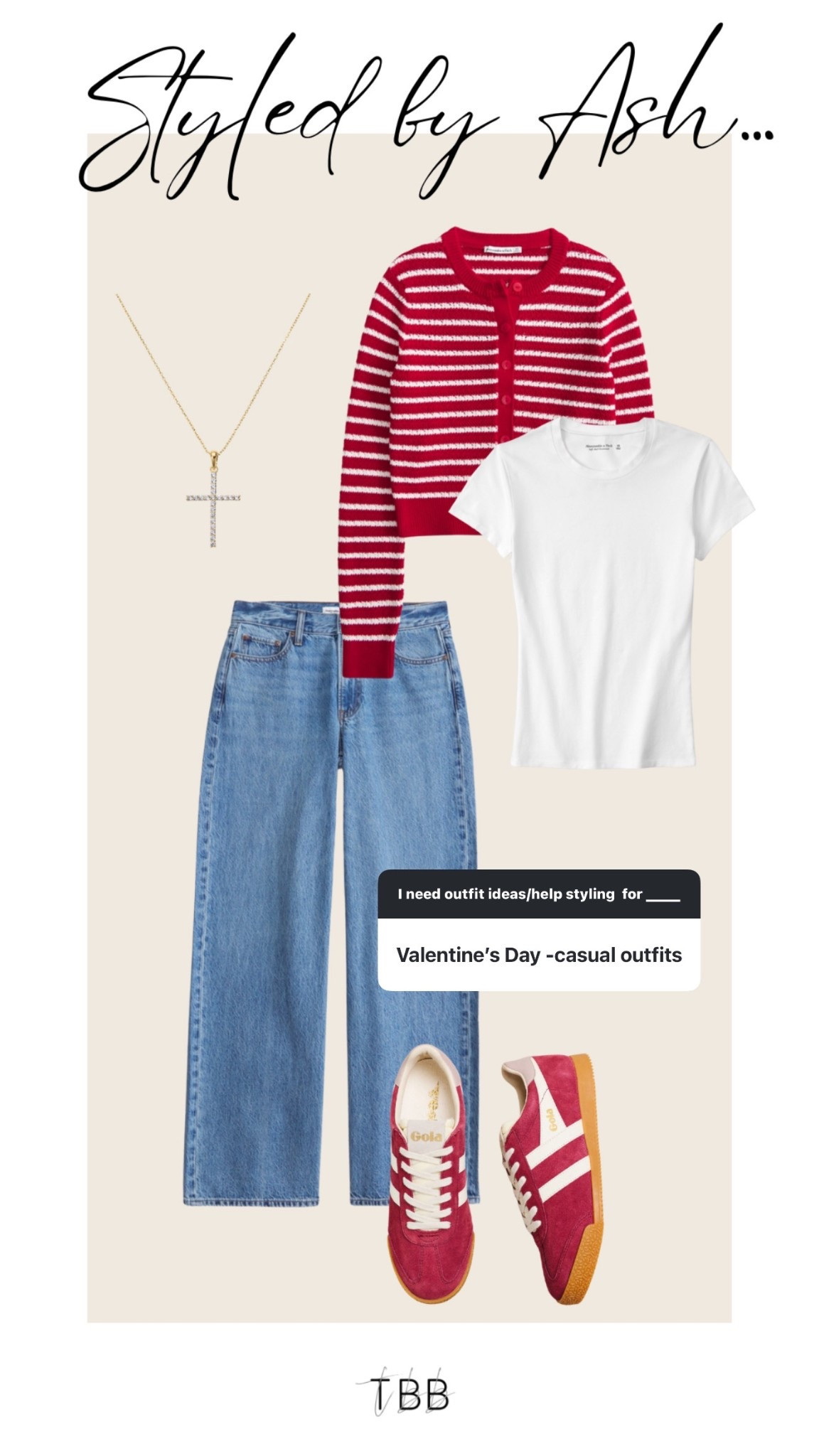 Casual valentines outfit inspo! Love this sweater from Abercrombie. 

#LTKTall #LTKootd #LTKSeasonal