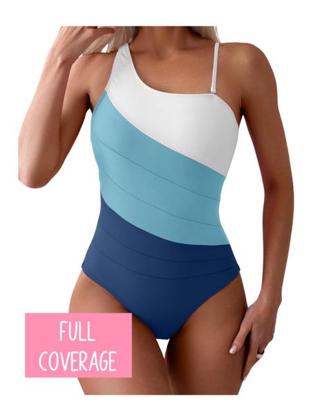 Full coverage yummy control swimsuit for women, swimsuits for moms, swimsuits over 40

#LTKOver40 #LTKFindsUnder50 #LTKSwim