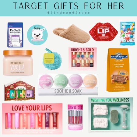 Target Gifts for Her, Christmas, holiday, gifts, gift guide, gift guides, gifts for her, slippers, beauty gifts, treats



#LTKfindsunder100 #LTKGiftGuide #LTKfindsunder50