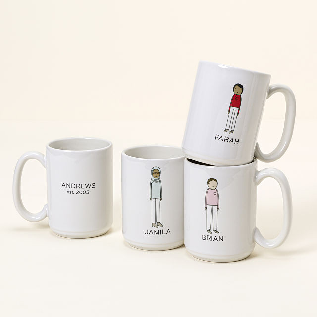 Personalized Family Mugs | UncommonGoods