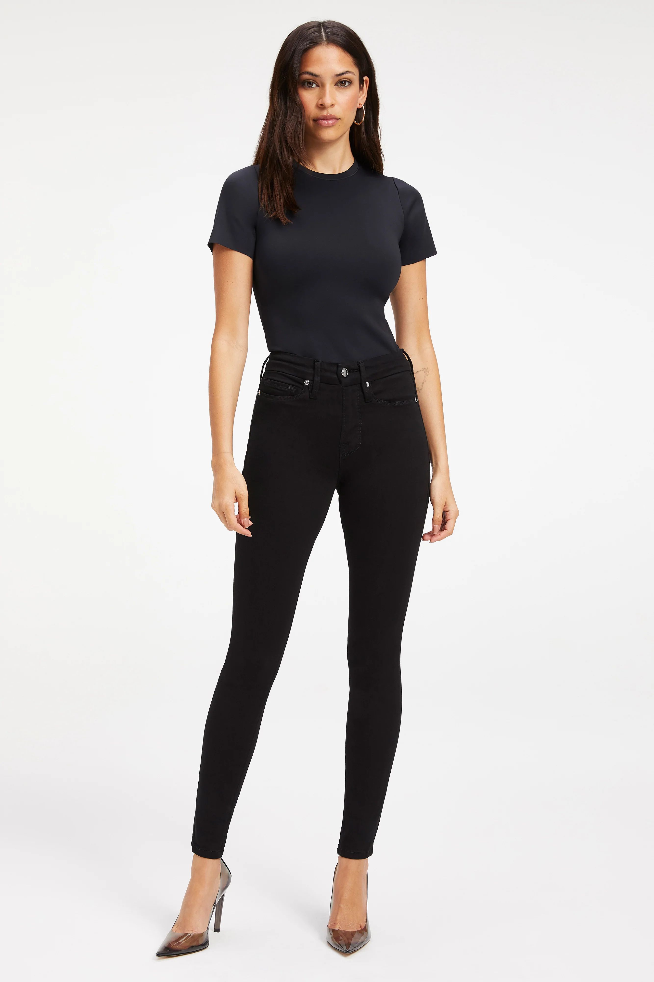 GOOD LEGS CROP JEANS | Good American