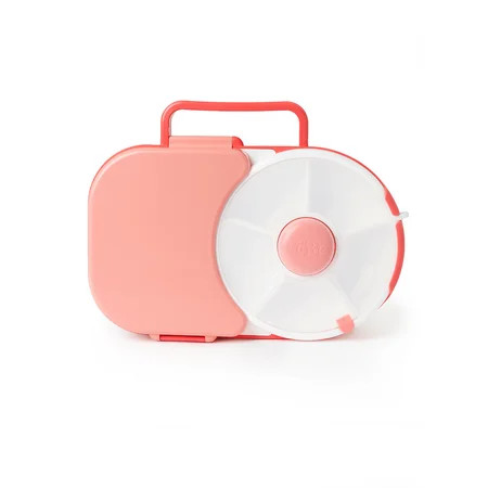 GoBe Kids Bento Style Lunch Box with Snack Spinner Flip - Divided Lunch Container with 6 Compartments, Sandwich Tray and Fruit Storage, For School Lunch and Travel | Walmart (US)