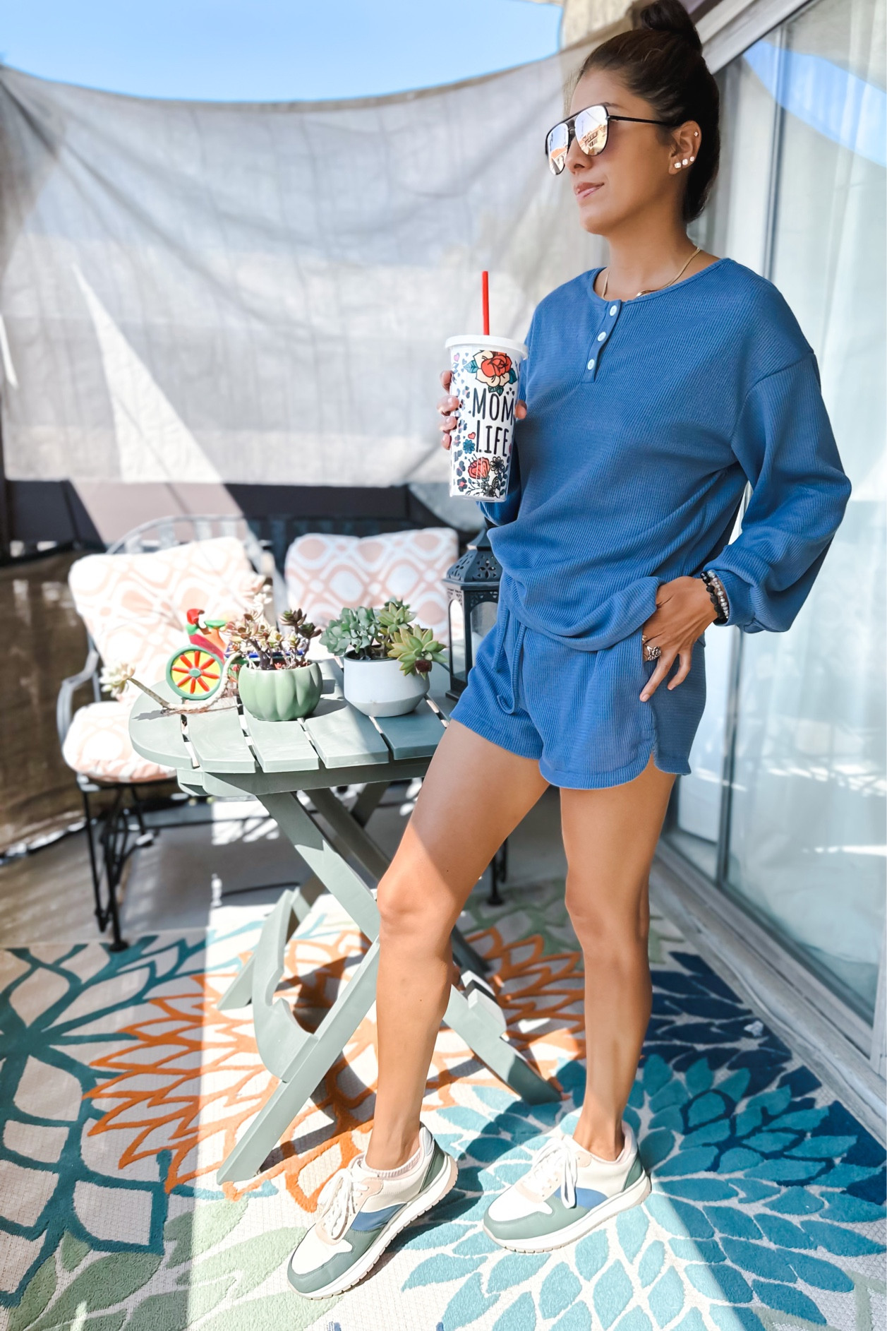 2-piece lounge set size small.
All sizes available. Pick your favorite color. 

Lounge wear. Lounge set. Pajama set. Travel outfit. Mom style. Soccer mom. Errands. Blue style. Fall outfit. Fall style. Fall season. Los Angeles. California. Beach style. Beach outfit. Casual outfit. Desert. Sneakers. Lululemon belt bag. Amazon fashion.

#LTKGiftGuide #LTKSale #LTKSeasonal