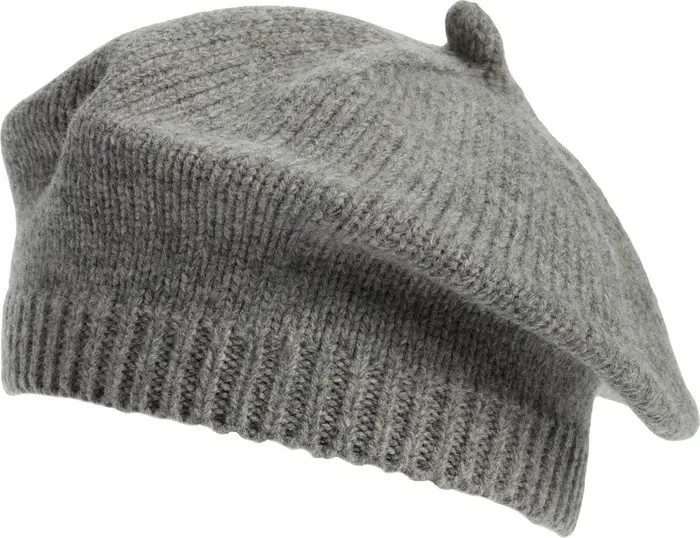 Wool Beret with Bow Accent | Nordstrom