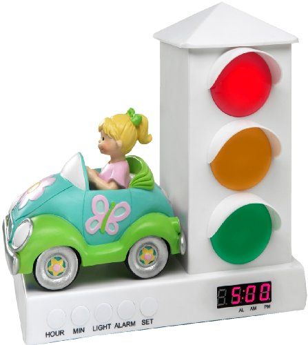 Stoplight Sleep Enhancing Alarm Clock for Kids, Groovy Car with Butterflies | Amazon (US)