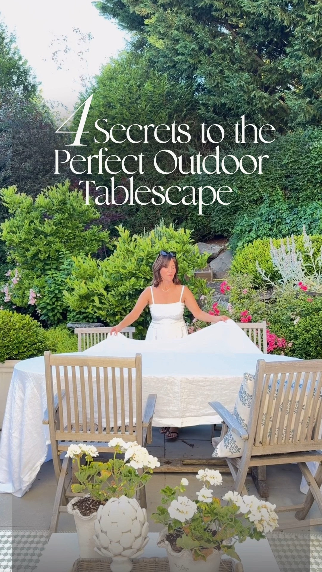 #ad I just love hosting during this time of year. The garden is in full bloom and everything looks so pretty - it’s the perfect backdrop to dine al fresco with friends and family ✨ 

Comment TABLE for details on my tablescape and outdoor decor! 🌸🌿

A beautiful tablescape is my love language - and @Wayfair has been my go-to for pretty new pieces to add to my collection. #wishyouwerehere #outdoor #wayfair #wayfairpartner

#LTKdayinmylife #LTKHome