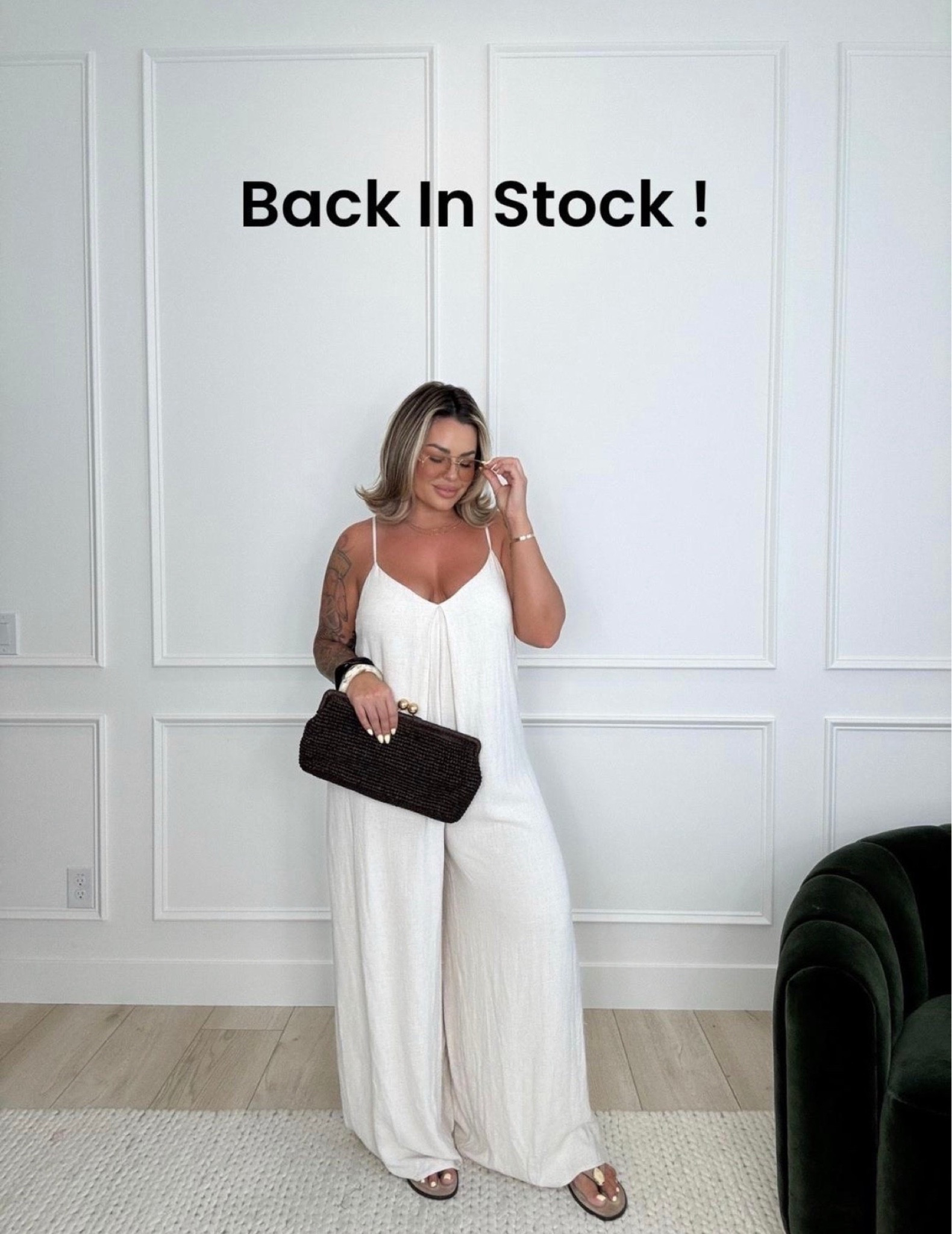 Such a cute linen jumpsuit from last year restocked.  
Size L

Follow my shop @shaynaslife on the @shop.LTK app to shop this post and get my exclusive app-only content!

#liketkit 
@shop.ltk
https://liketk.it/6iljF
