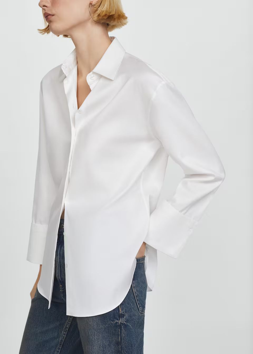 100% cotton shirt | MANGO (US)