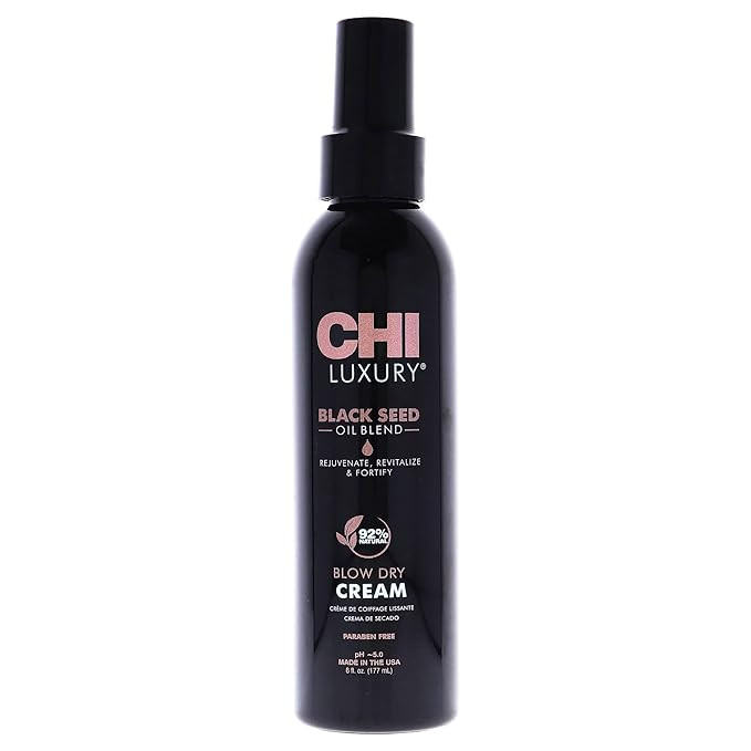 CHI Luxury Black Seed Oil Blow Dry Cream, 6 Fl Oz | Amazon (US)