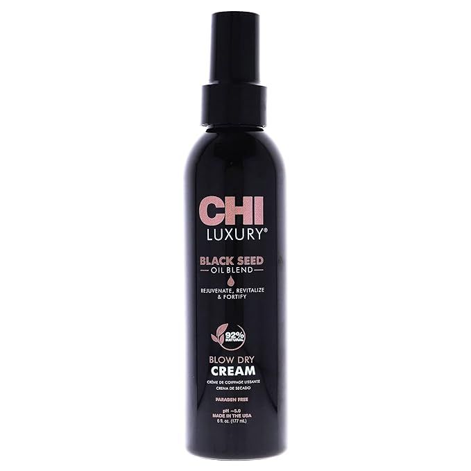 CHI Luxury Black Seed Oil Blow Dry Cream, 6 Fl Oz | Amazon (US)