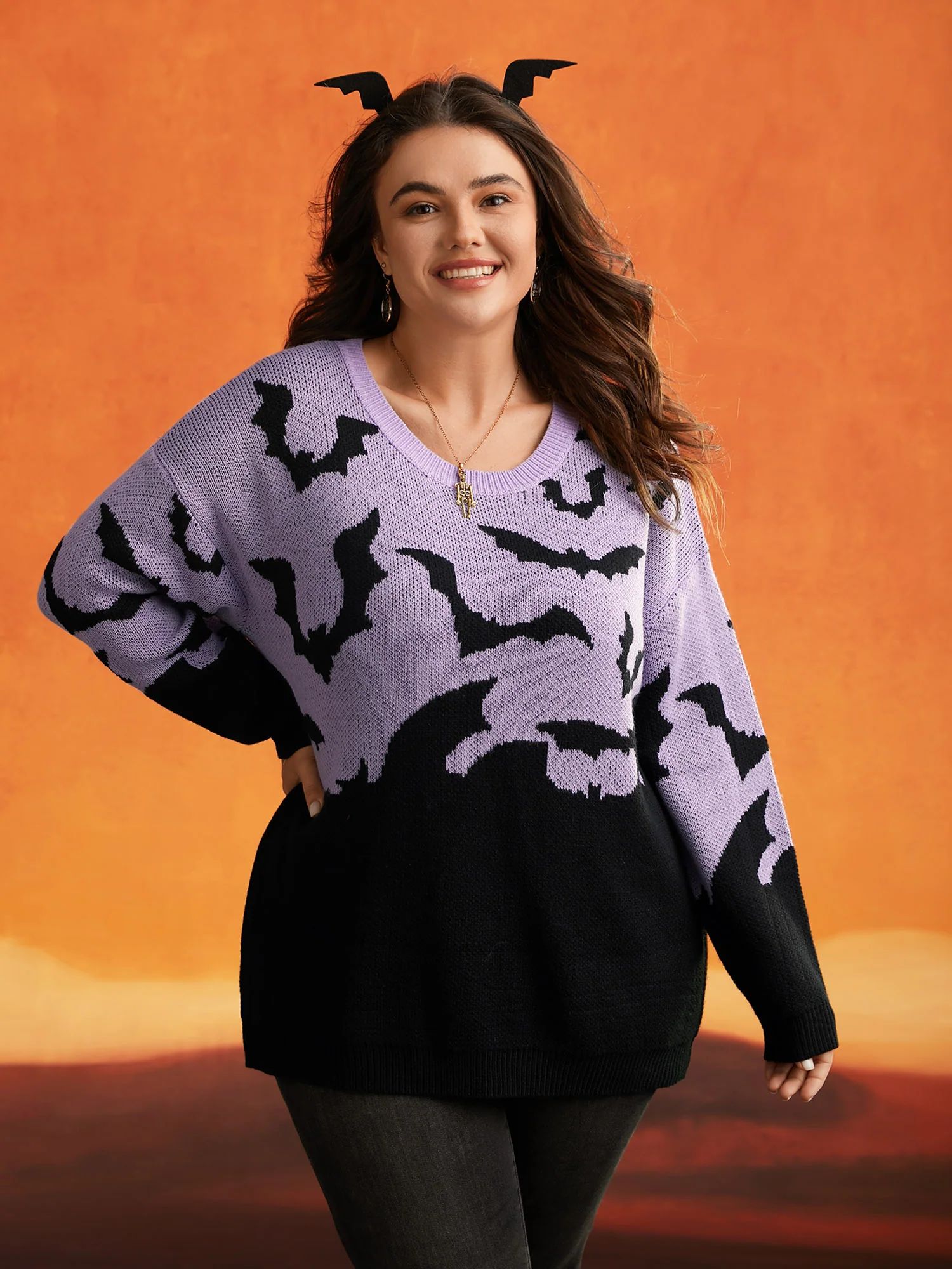 Batty Basics Crew Neck Pullover | Bloomchic