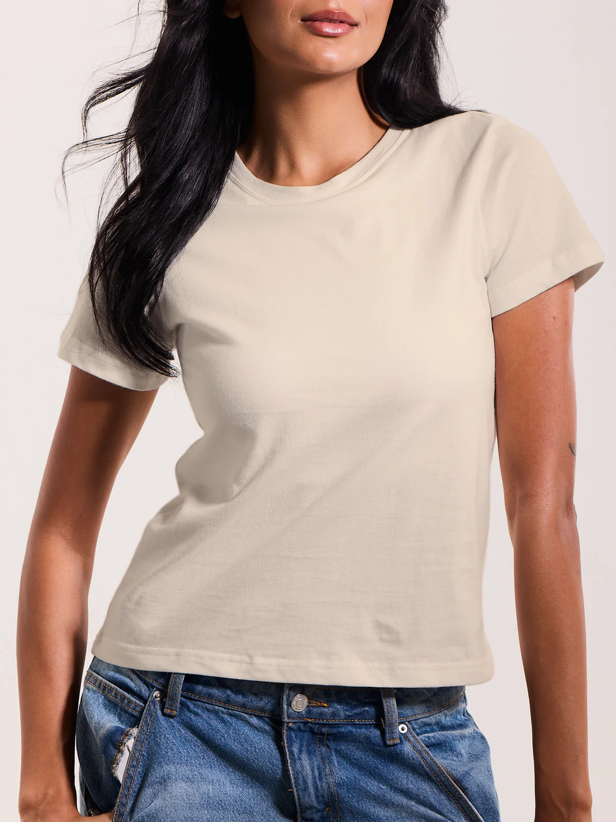 Cotton Tee Full Length | Klassy