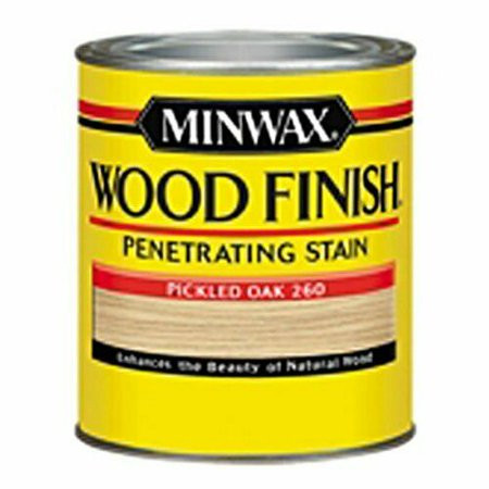 Minwax 226004444 Wood Finish Penetrating Interior Wood Stain 1/2p Pickled Oak | Walmart (US)