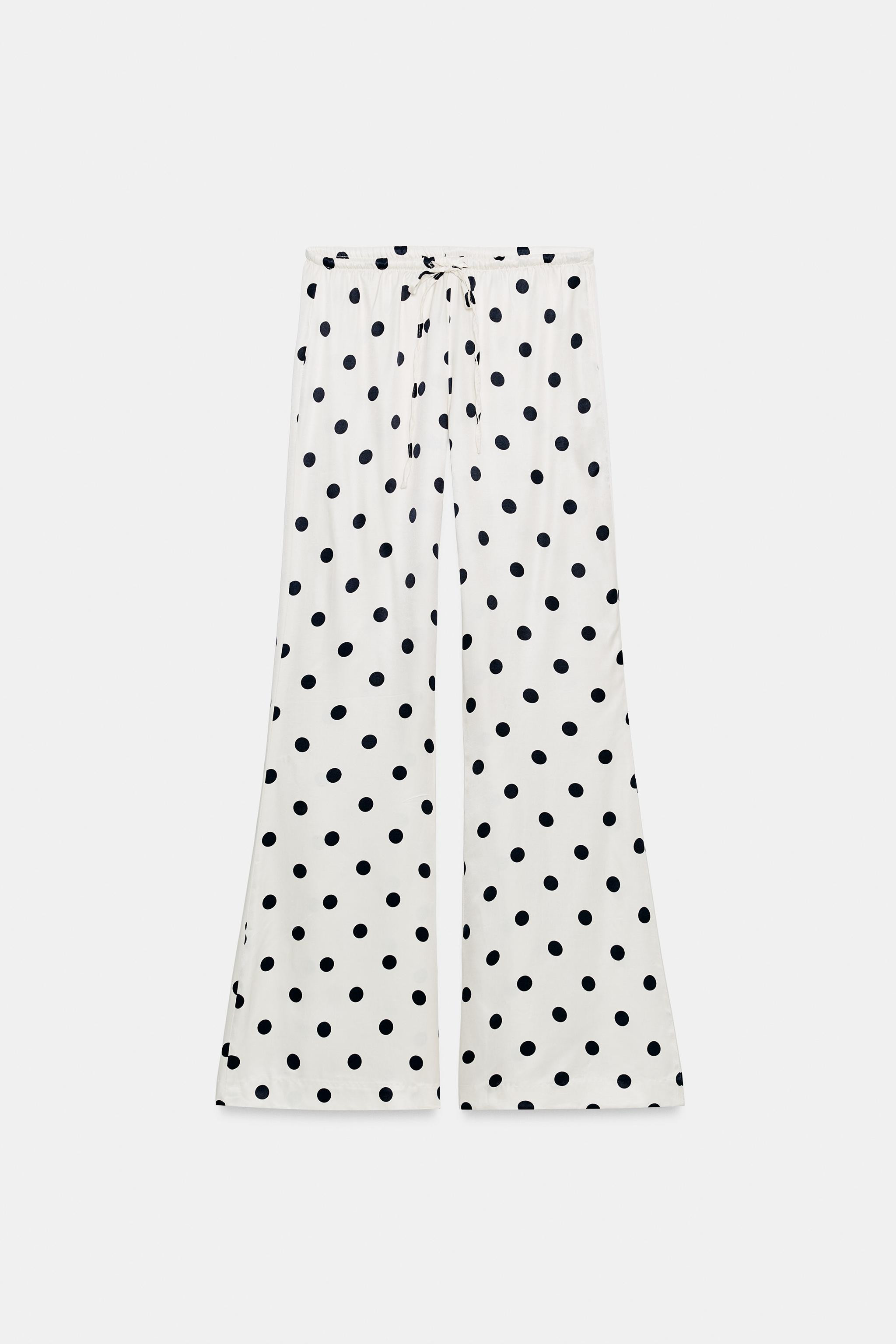SATIN TROUSERS WITH DRAWSTRINGS | Zara UK